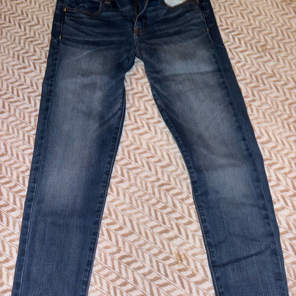 American Eagle Outfitters Dark Blue Skinny Jeans